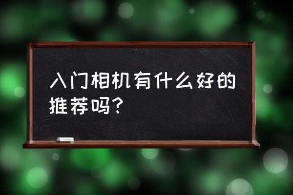 入门级数码相机哪种好 入门相机有什么好的推荐吗? 入门级数码相机哪种好 入门相机有什么好的推荐吗?