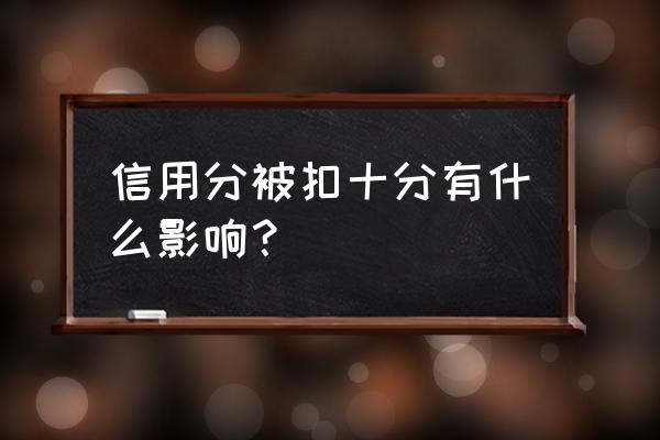 百家号信用分被扣有什么影响 信用分被扣十分有什么影响? 百家号信用分被扣有什么影响 信用分被扣十分有什么影响?