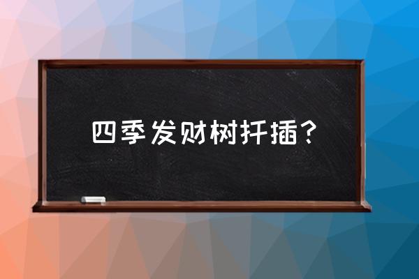 南方冬天能扦插发财树吗 四季发财树扦插? 南方冬天能扦插发财树吗 四季发财树扦插?