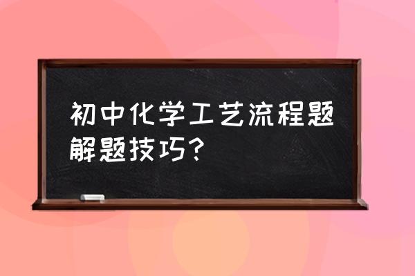 亿图绘制化学流程图 初中化学工艺流程题解题技巧? 亿图绘制化学流程图 初中化学工艺流程题解题技巧?